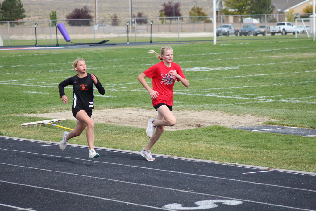 Intramural athletes competing in Spring Creek