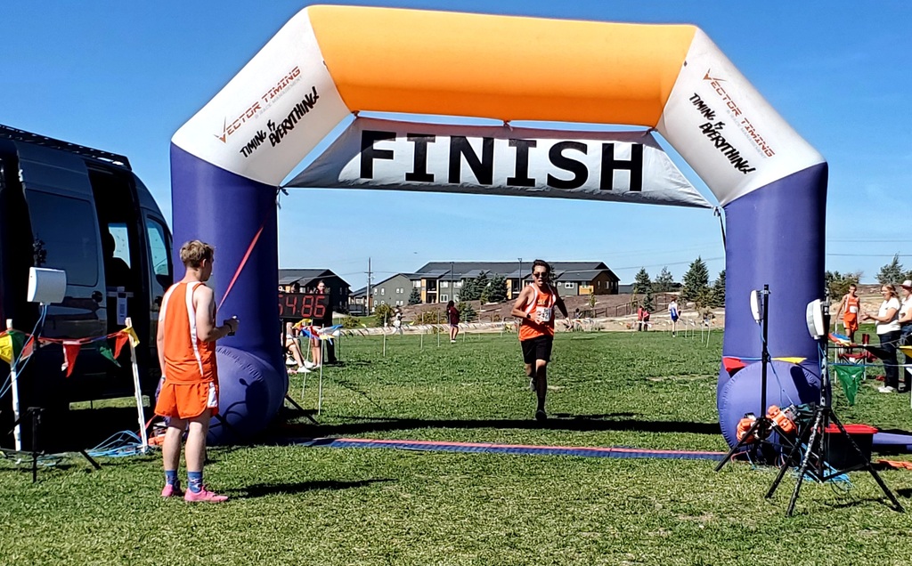 WHS cross country runners at the Bob Conley Invitational