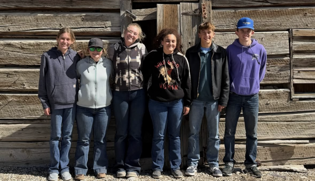 FFA Soils, Range and Homesite Career Development event participants