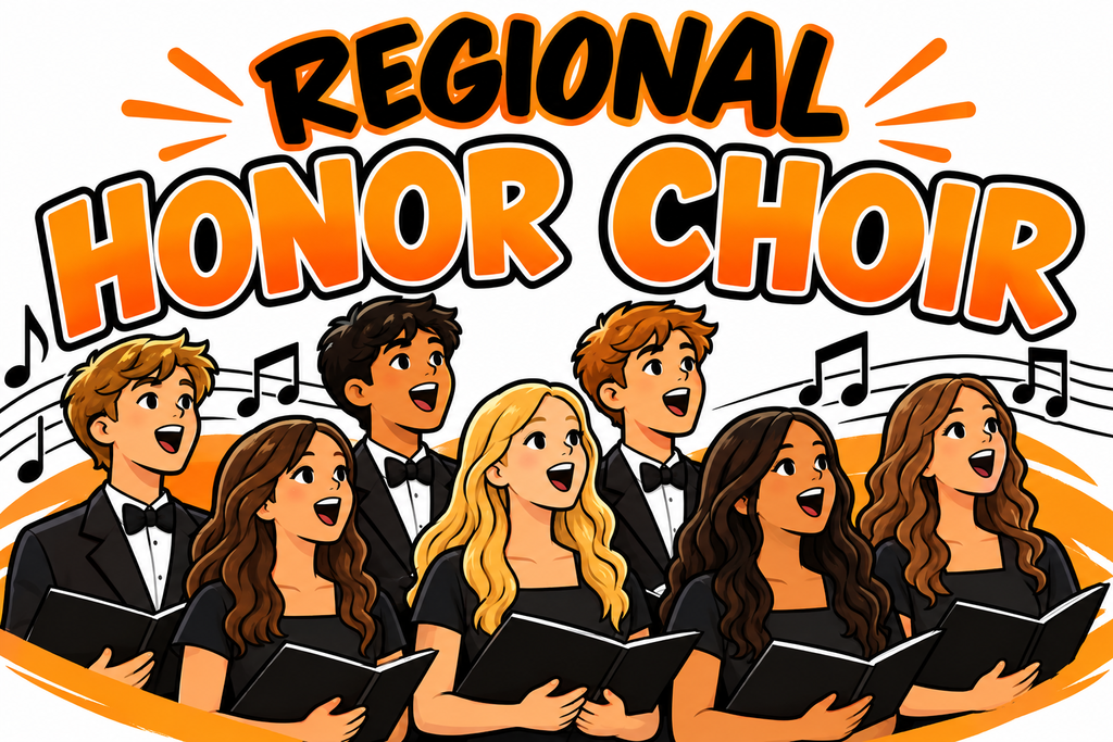 regional honor choir poster