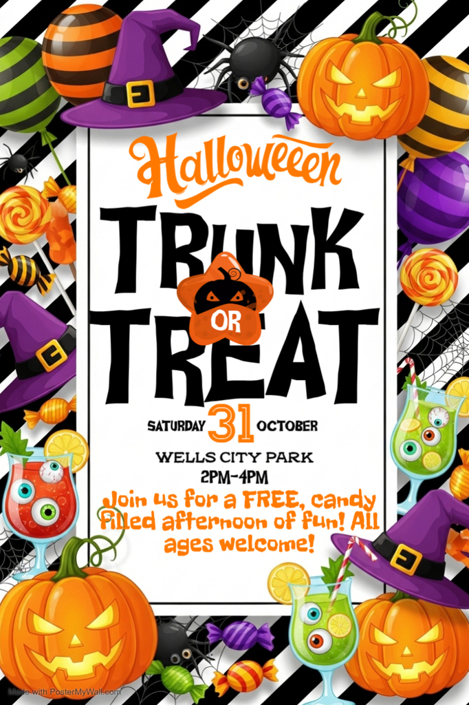 Halloween Trunk or Treat poster