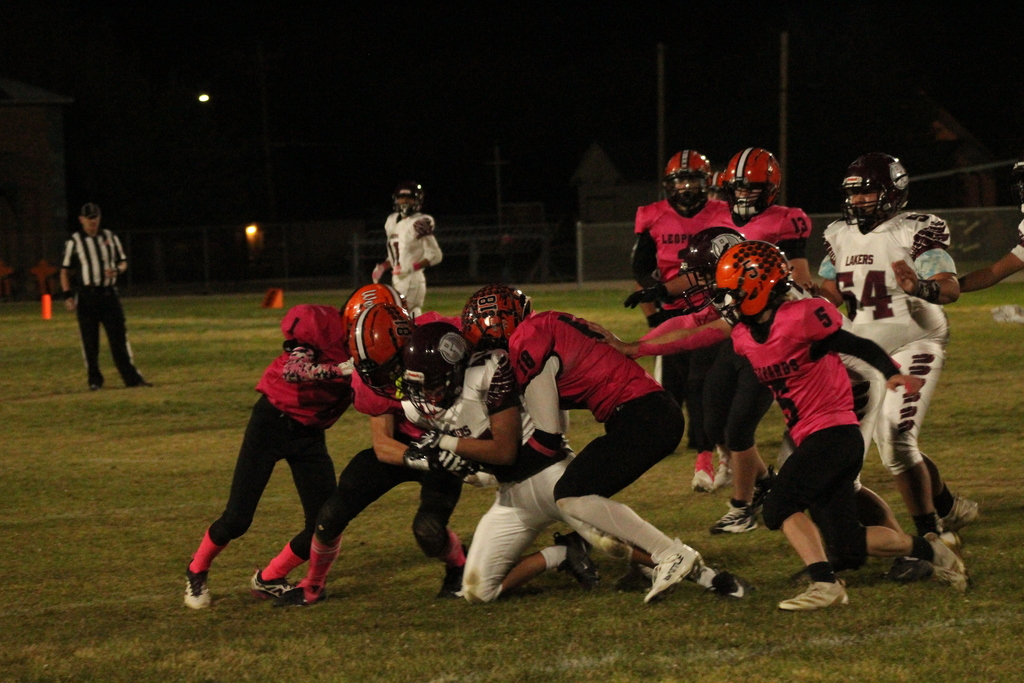 Wells High School footballl team vs Pyramid Lake football team 