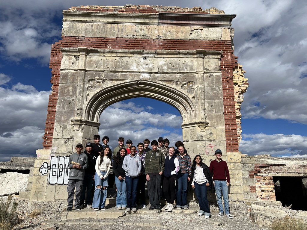 Mrs. B took her class on a field trip around Wells to do research for their Historical Fiction Ghost Story Project