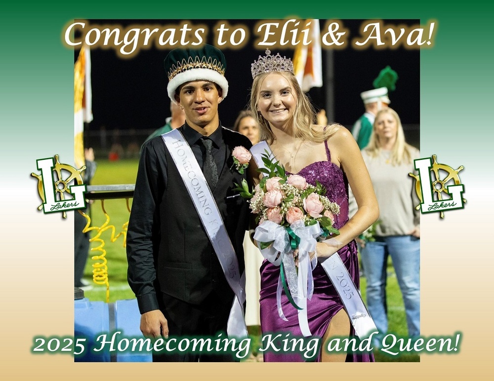 congrats homecoming king and queen