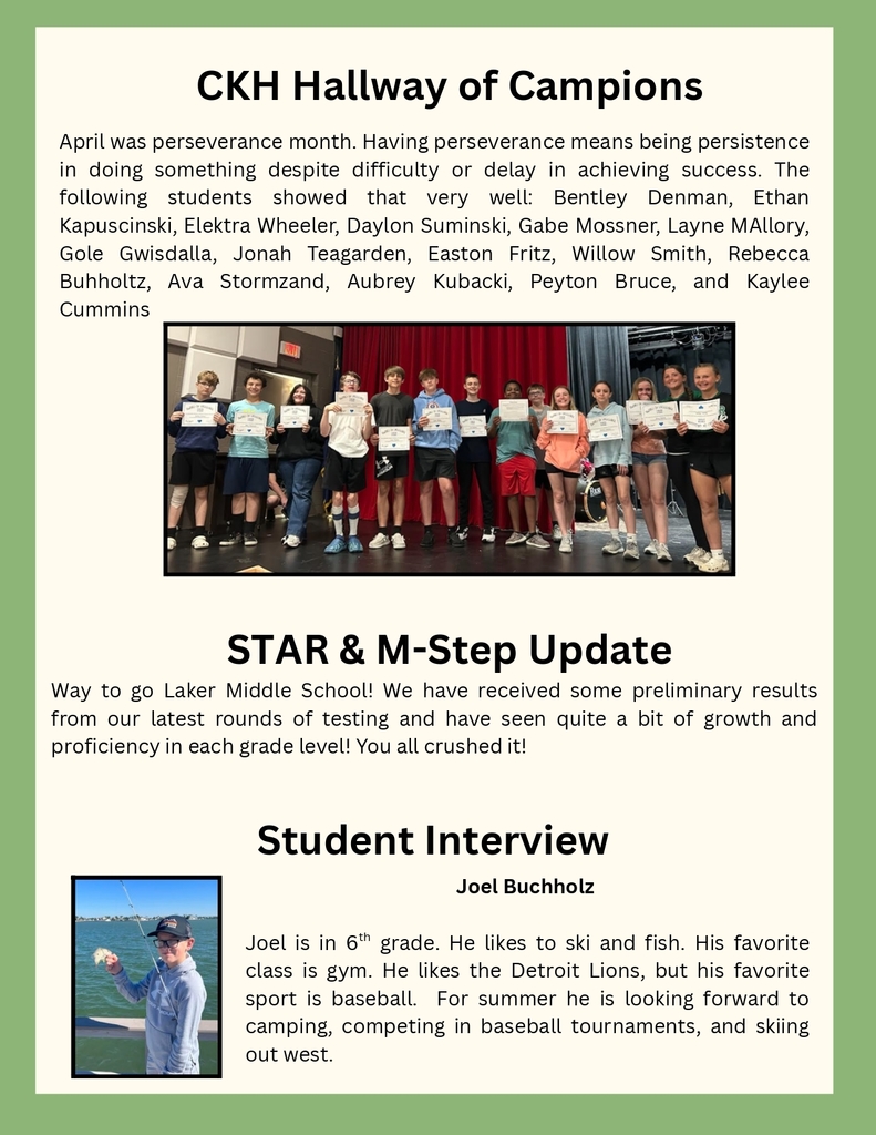 The Laker Scoop issue 22