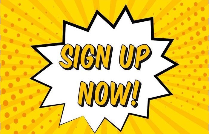 sign up now