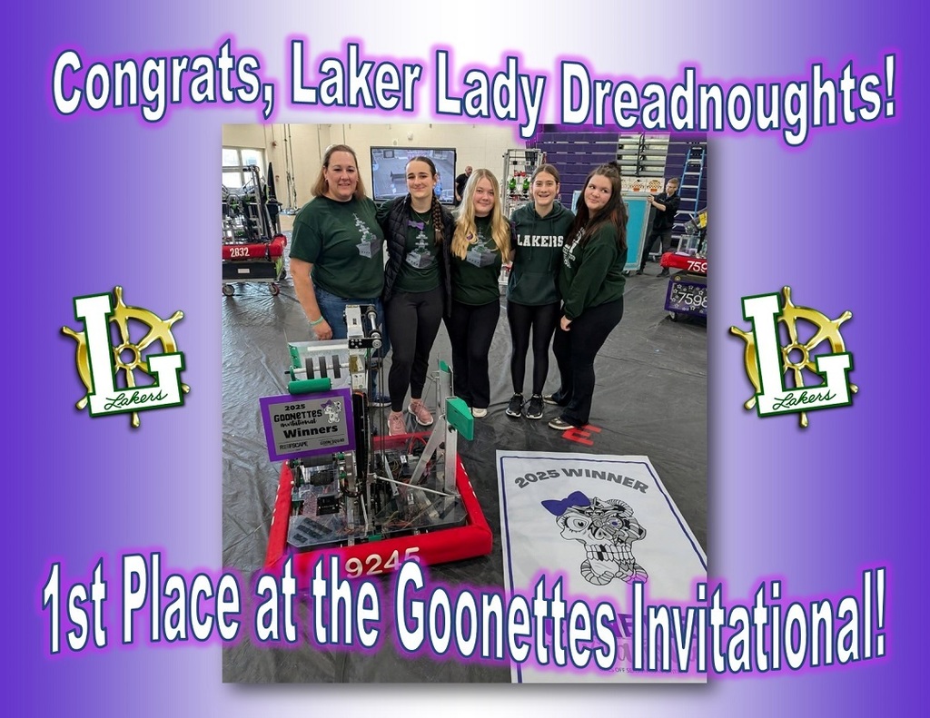 congrats to Laker Lady Dreadnoughts