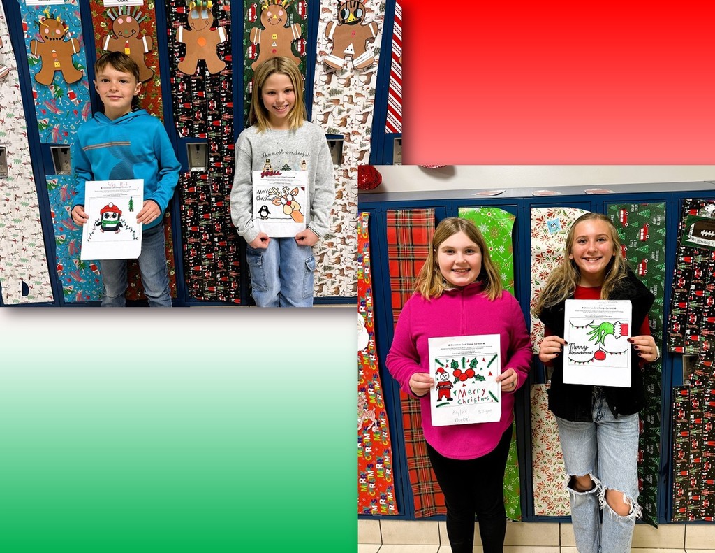 christmas card design winners