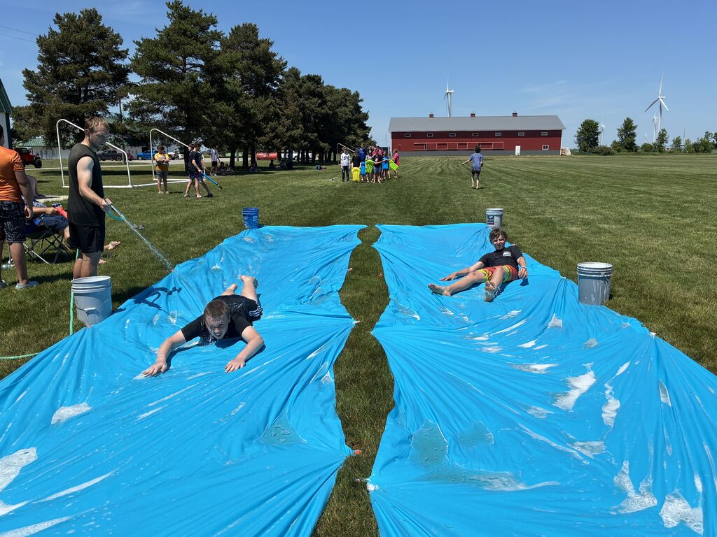 middle school water fun day