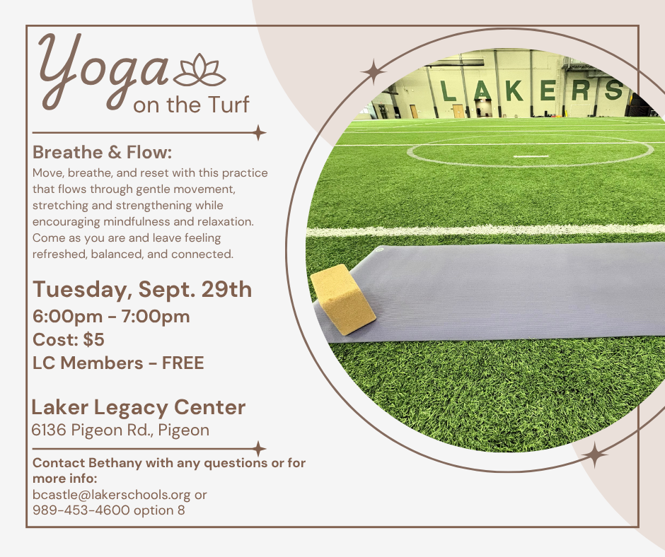 Yoga on the Turf