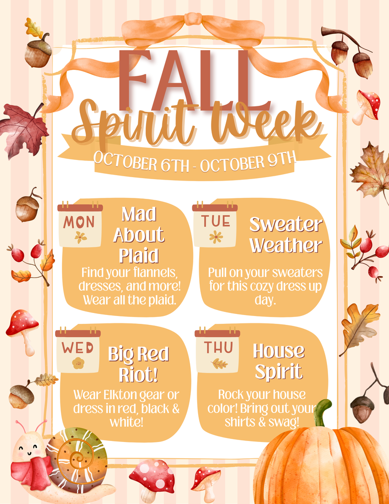 Fall Spirit  Week