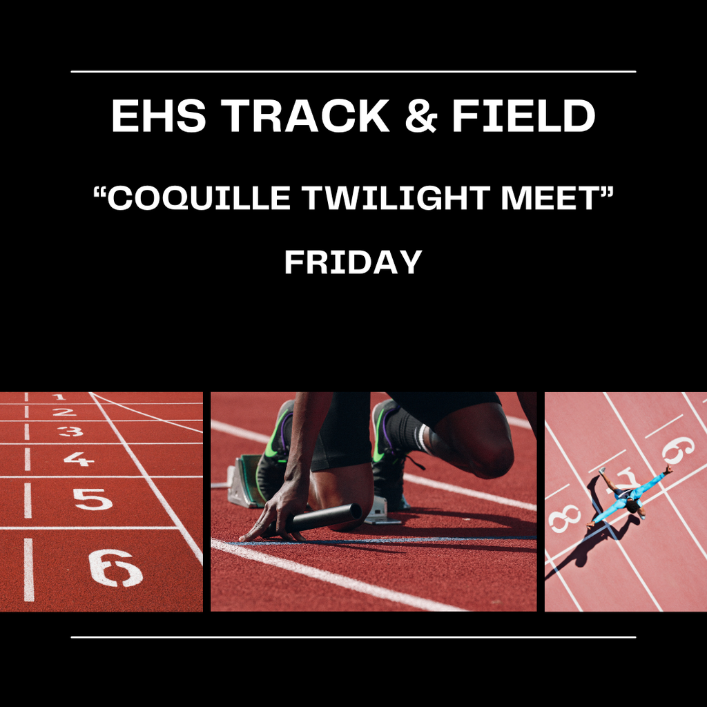 GOOD LUCK to our High School Track and Field team as they compete today at the Coquille Twilight Meet! Let's Go Elks!