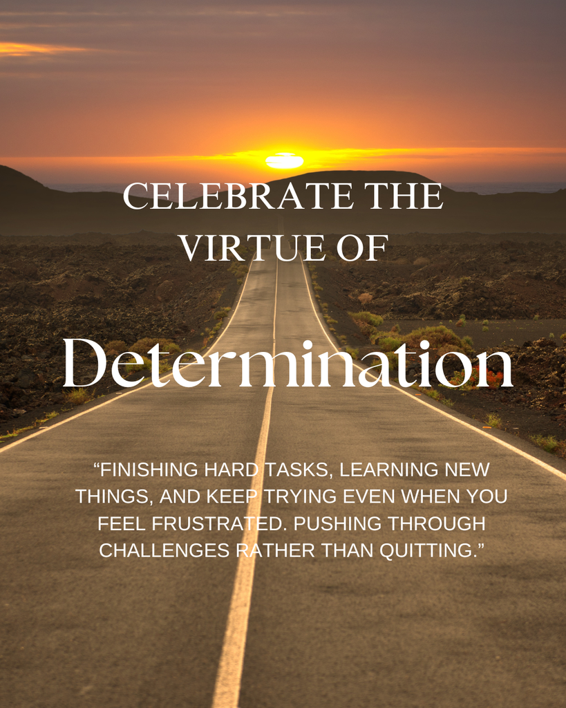 This week the Elkton Charter School will celebrate the virtue of determination!