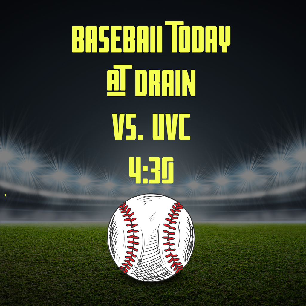 GOOD LUCK to the North Douglas/Elkton Baseball Team today a they host UVC in North Douglas at 4:30. GO TEAM!