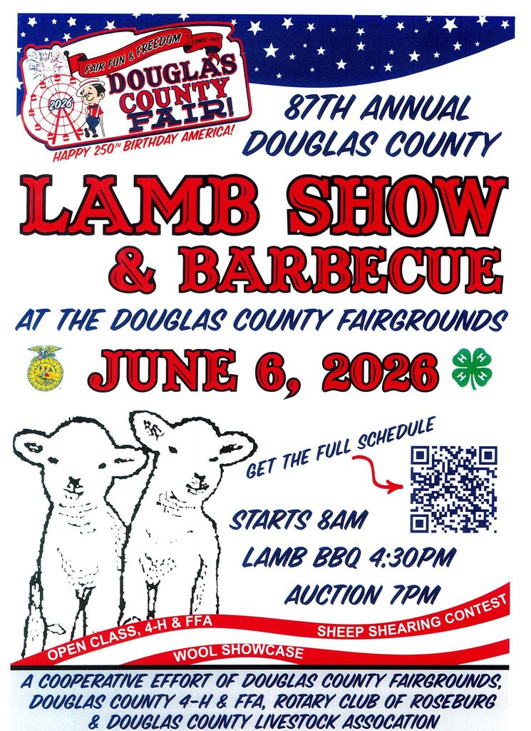 GOOD LUCK to the Elkton Wranglers and Elkton FFA at the 2026 Lamb Show!