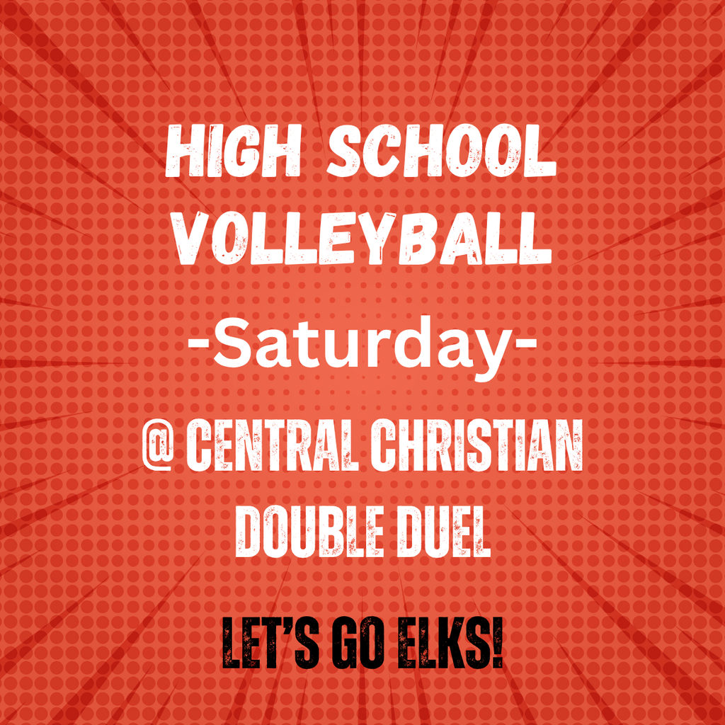 The Elkton High School Volleyball Team will travel to Redmond on Saturday to complete in a Double Duel at Central Christian. Good luck and Go Big Red!