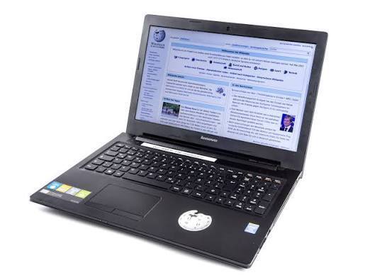 A picture of a small laptop