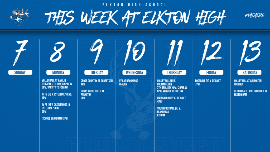 Weekly Events