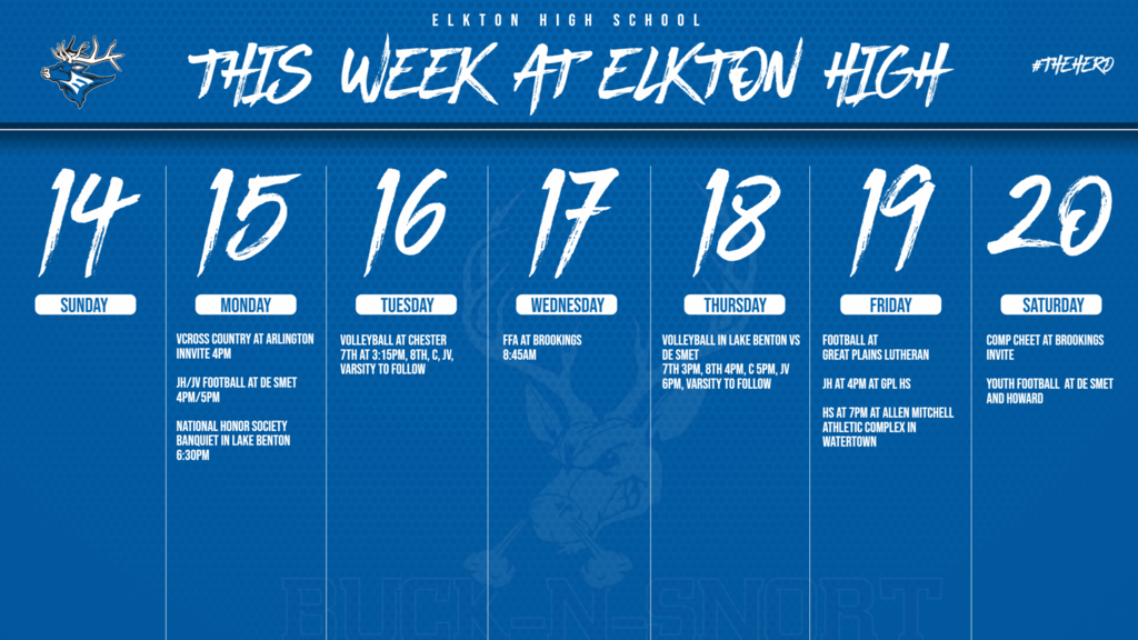 Weekly Events