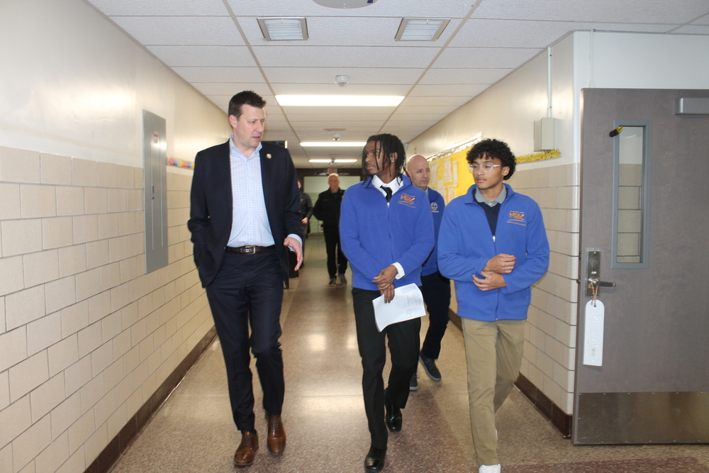 Congressman Josh Hawley and MBK Fellows