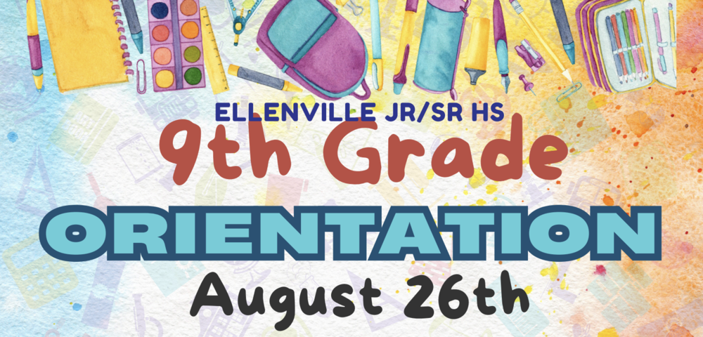 Grade 9 Orientation graphic