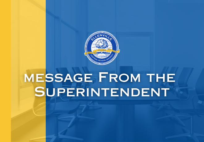 Message from the Superintendent 9/19/24
