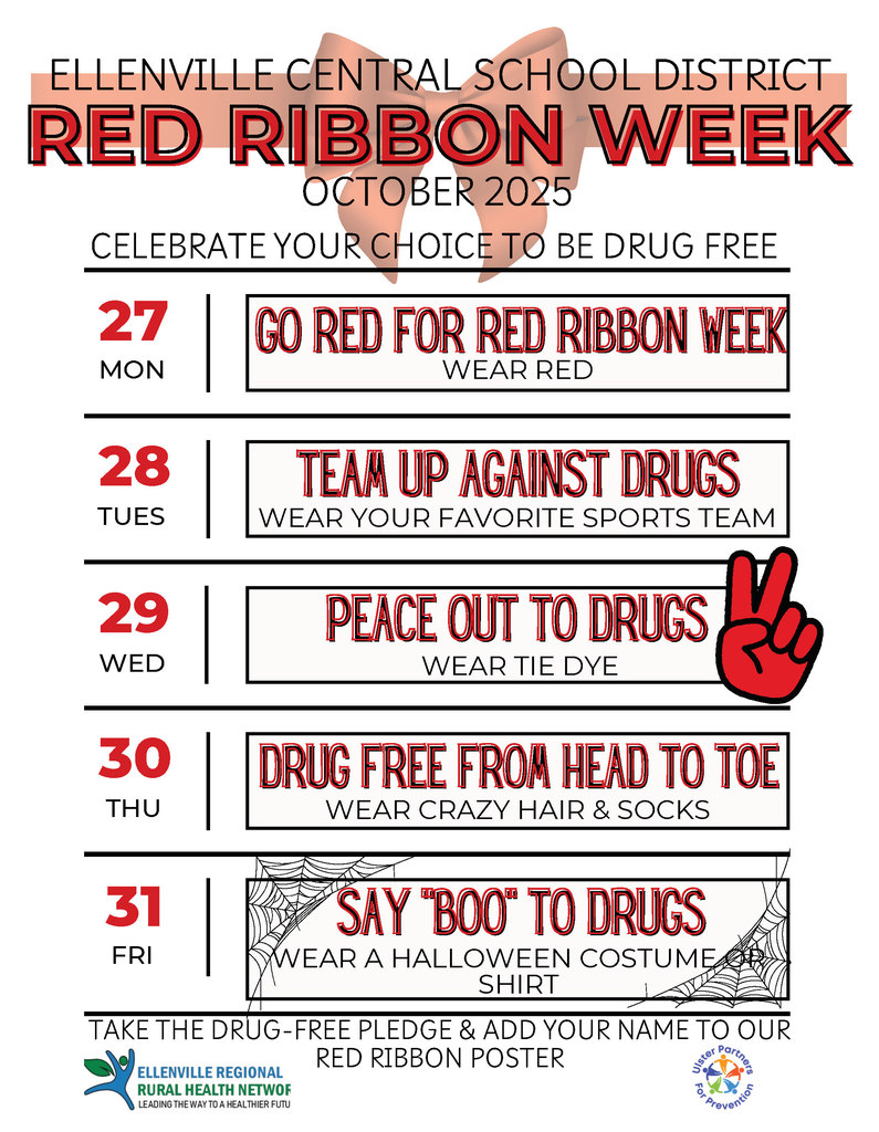 Red Ribbon Week Flyer