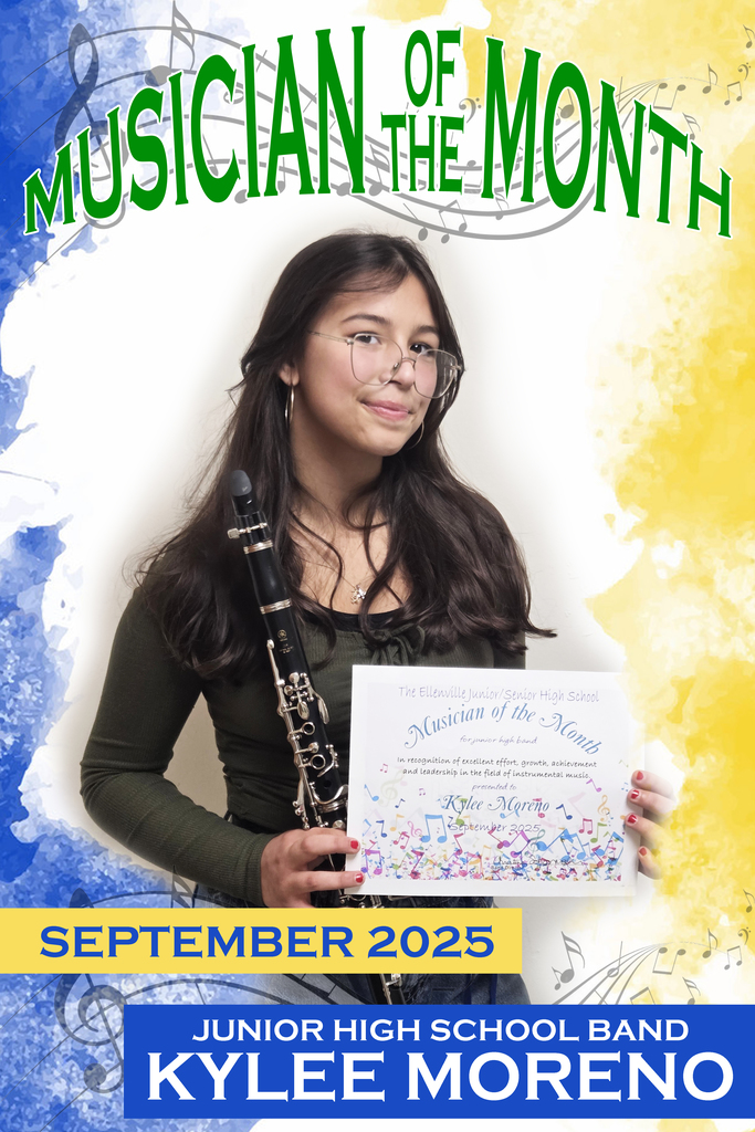 Musician of the Month: Jr HS Kylee Moreno