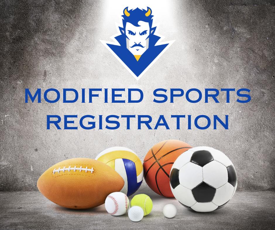Modified Registration for Spring Sports