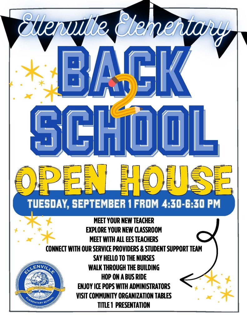 Back 2 School event flyer
