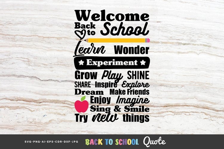 Back to School
