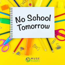 no school tomorrow 
