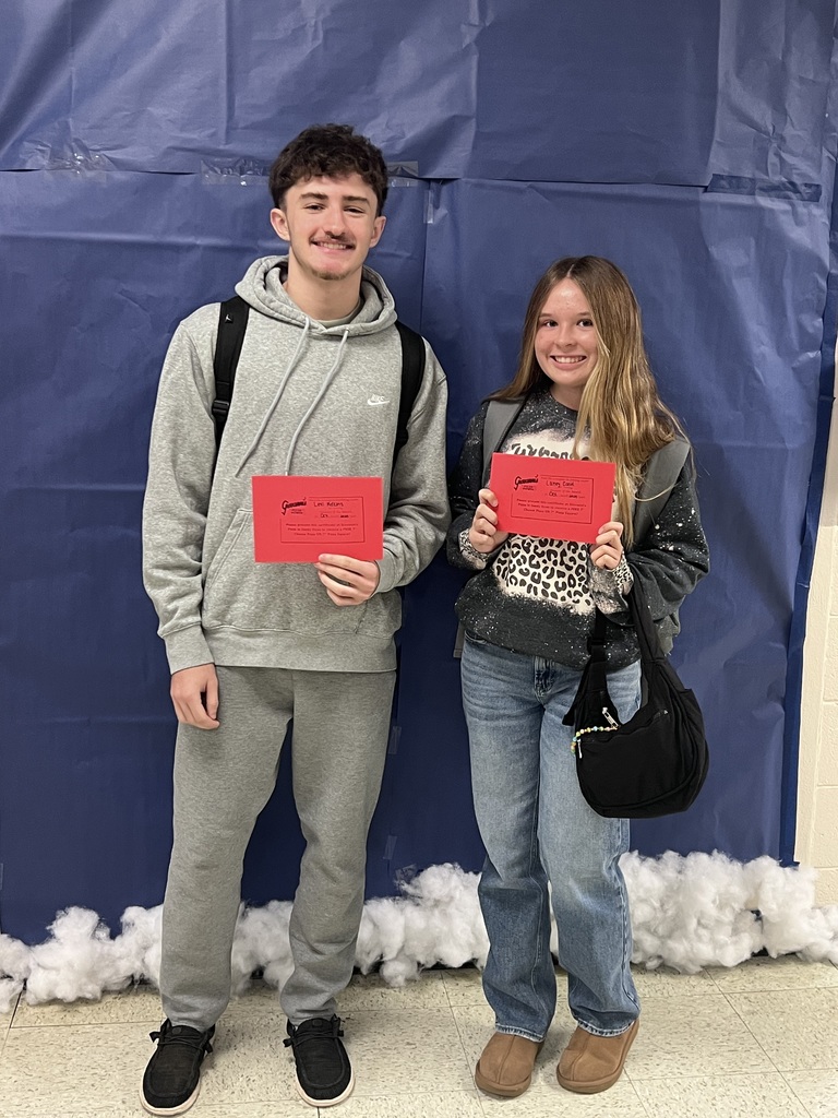 Freshman- Levi Adkins, Laney Cook 