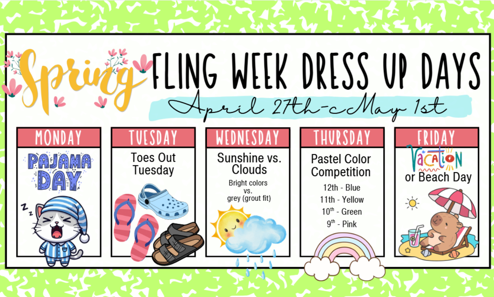 Spring Fling Week | Ellsworth High School Spring Fling Week | Ellsworth High School