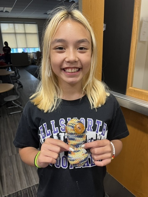 Throwback Thursday to Summer School! We’re hooked on these amazing creations from our talented summer school students! Under the guidance of Ms. Coulson, these young knitters stitched up some seriously impressive work. It’s knot every day you see skills like this—summer school was full of fun, creativity, and some very cool yarn art. These kids truly blew us away! 💜 #TBT #PantherPride