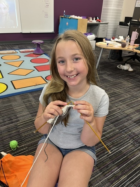 Throwback Thursday to Summer School! We’re hooked on these amazing creations from our talented summer school students! Under the guidance of Ms. Coulson, these young knitters stitched up some seriously impressive work. It’s knot every day you see skills like this—summer school was full of fun, creativity, and some very cool yarn art. These kids truly blew us away! 💜 #TBT #PantherPride