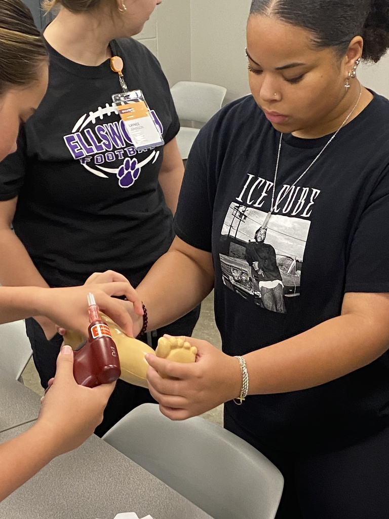 🩺🧪 Future healthcare heroes in action!  Several EHS students recently attended the CVTC Medical Simulation Camp—and it was intense (in the best way)! Over the course of the camp, they: 💉 Learned how to draw blood, start IVs, and perform IOs 🫁 Practiced intubating patients 🚑 Took part in a 2-hour emergency room simulation with real nurses, where their patient coded multiple times ❤️ Got CPR certified  The instructor said this group—which also included two students from Prescott—was amazing. They stayed focused, worked well as a team, and represented EHS proudly!  Oh, and the perks? 😎 🎁 Tons of swag 🎧 A stethoscope 🎓 A $500 scholarship to take a course at CVTC in any field!  We were thrilled to have our new high school principal, Mrs. Marcy Burch, there to cheer them on as they received their certificates. She loved seeing what they were up to—and they were just as excited to meet her! 💜  Big thanks to Mrs. Lesiecki and Ms. Wiskow for chaperoning and snapping some great photos of our students in action.  #PantherPride #EllsworthEHS #CVTCCamp #FutureNurses #HandsOnLearning
