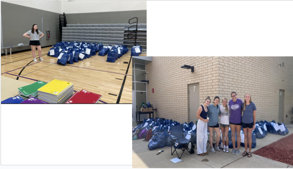 💜🎒 Thank You, Sponsors! 🎒💜 We want to take a moment to thank our amazing sponsors for supporting the 8th Annual Back-to-School Supply Drive! Because of their generosity, we were able to fill 115 backpacks for Ellsworth students with financial need. Each year, thanks to the kindness of our community, parents, and local businesses, we’re able to provide supplies to students who need a little extra support. This program wouldn’t be possible without you. 🙌 A special shoutout to our High School Leaders and Service Learning Coordinator for organizing this event each year—you help make a difference for so many students. 💛 #PantherPride #BackToSchool #CommunitySupport