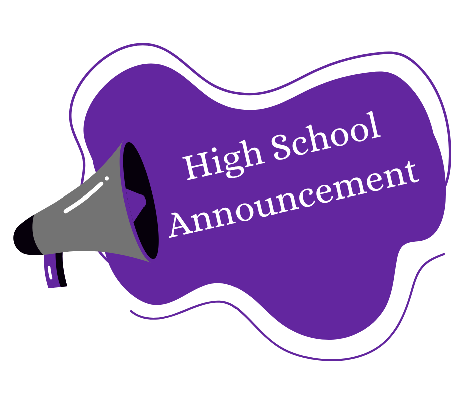 Tomorrow is the Day of Service! This is a fun day that has all 9th, 10th, and 12th graders going to a service work site for the morning from 8:30-11:30.  This is a way to pitch in and help our community!   Juniors take the practice ACT and then the entire school has a picnic lunch together to celebrate the work they have done.  Please see the attached Passive Consent and note that any student who has an appointment and will need to leave during the morning or lunch period needs to have this prearranged.  Students cannot be pulled from this event the day of unless it is an emergency, so please let the school know ahead of time if there is an appointment.  Things to note:  Students are encouraged to wear purple t-shirts and old clothes.  Please wear things you are OK getting dirty.  Students will be painting and doing yard work at many sites.    Don’t wear new white shoes!    Work gloves and sunscreen may also be advisable if you have them.   Bring a water bottle.