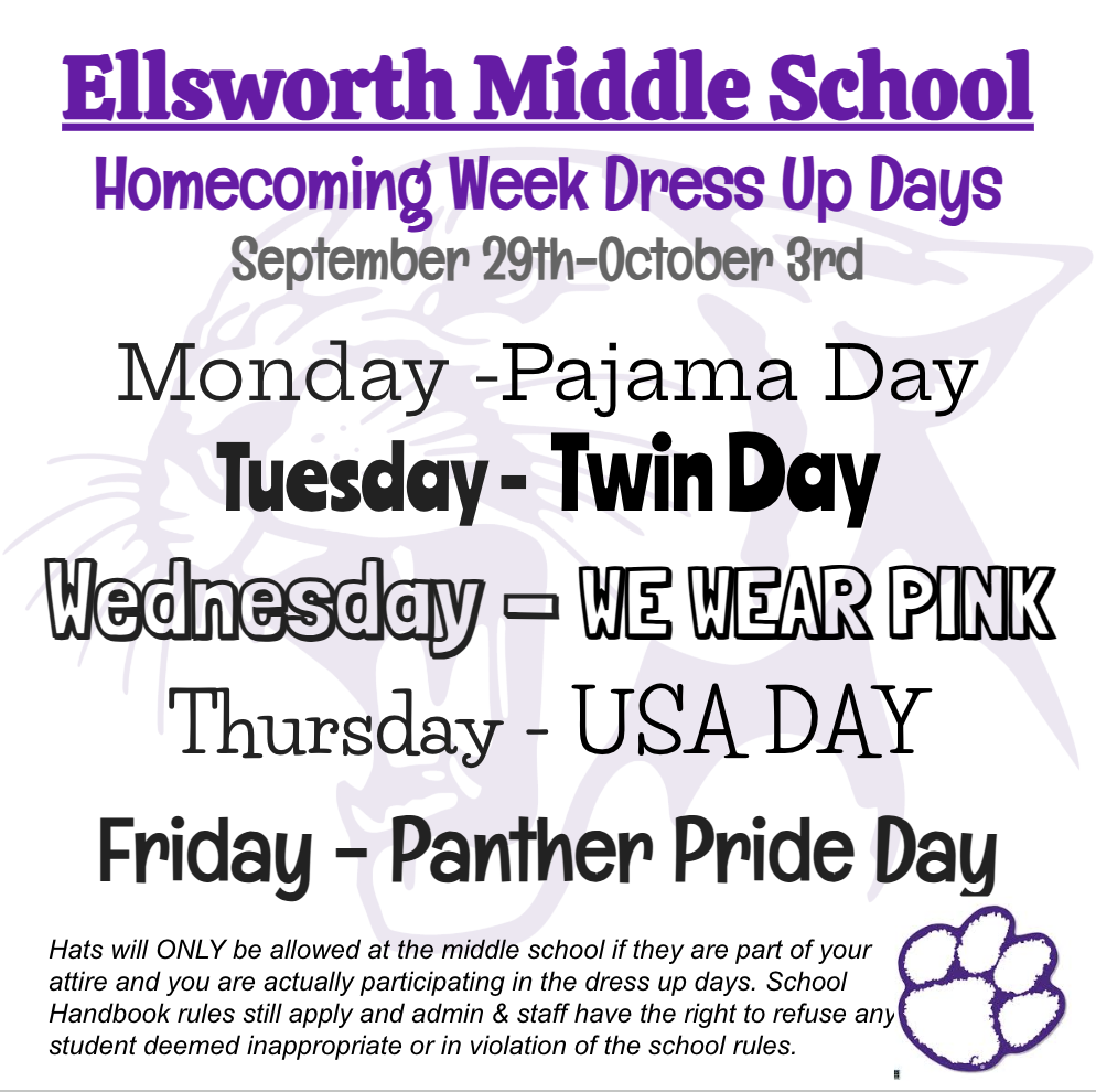 Homecoming Dress Up Day 💜