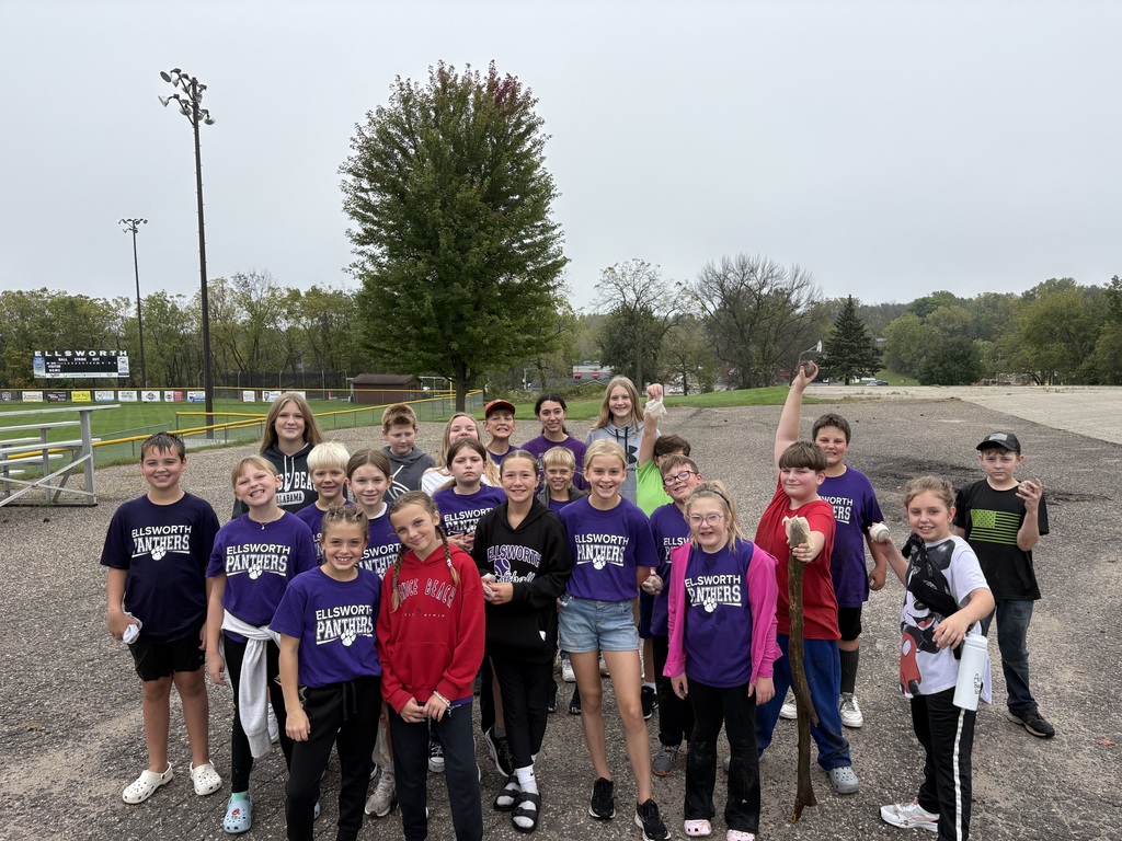 💜 On Tuesday, our 9th, 10th, and 12th graders took part in a Day of Service across the community. Our 5th graders from EES didn’t want to miss out on the chance to help, so they joined in too!  🧹 Each 5th grade class headed to different spots around town with some high school helpers to pick up trash and give back. What an awesome way for our youngest Panthers to be part of Service Learning Day and show Panther Pride in the community! 🐾  #PantherPride #ServiceLearning