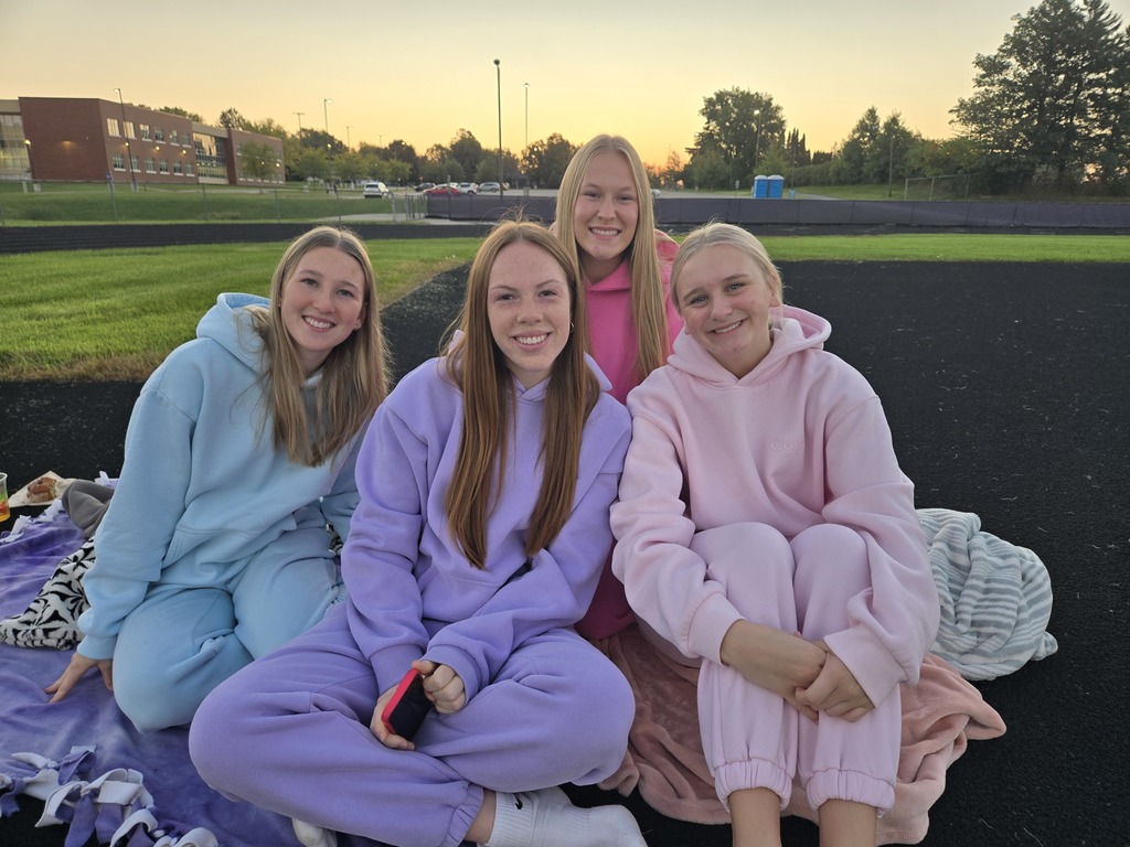 ☀️🌅 The Class of 2025 kicked off their last EHS Homecoming Week with Senior Sunrise this morning. At 6:45 a.m., they gathered on the football field with coffee, juice, and donuts to watch the sun rise together.  It was a simple but meaningful moment — a reminder of how far they’ve come and how quickly their time at EHS is flying by. Here’s to making the most of every memory in their senior year. 💜🖤 #PantherPride