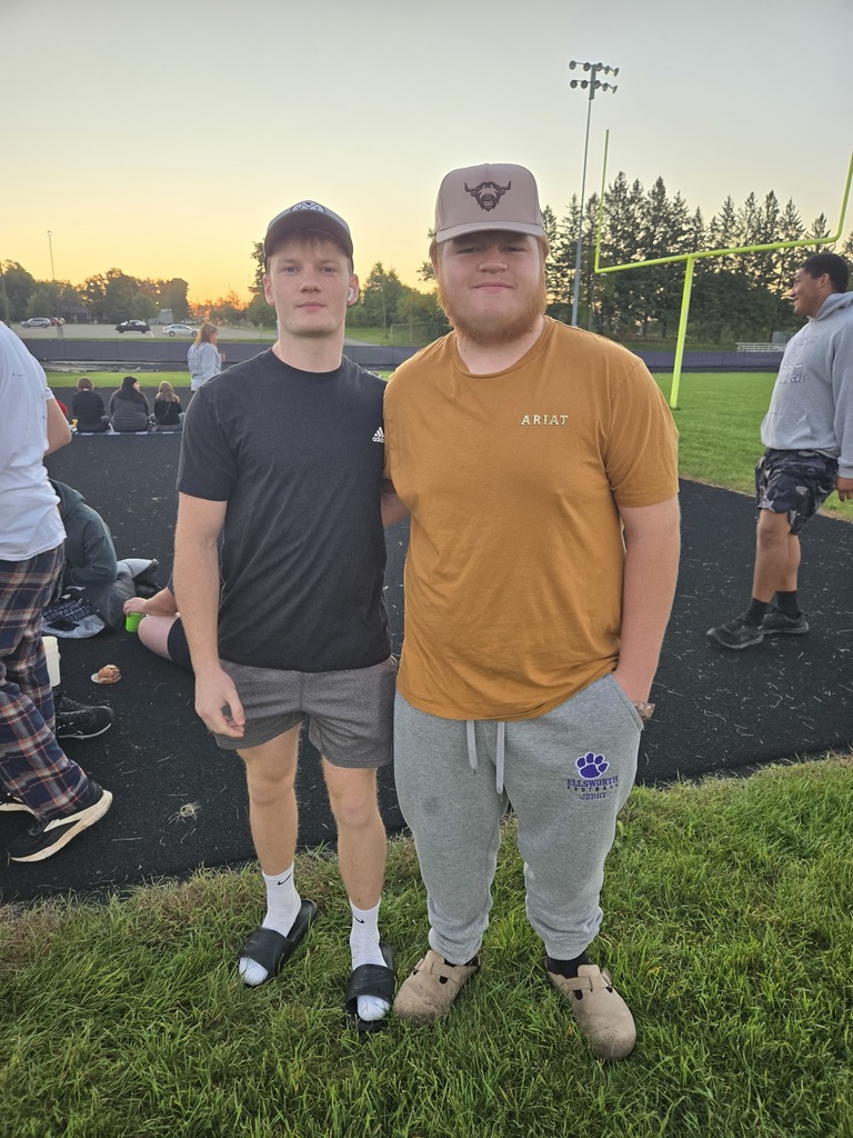 ☀️🌅 The Class of 2025 kicked off their last EHS Homecoming Week with Senior Sunrise this morning. At 6:45 a.m., they gathered on the football field with coffee, juice, and donuts to watch the sun rise together.  It was a simple but meaningful moment — a reminder of how far they’ve come and how quickly their time at EHS is flying by. Here’s to making the most of every memory in their senior year. 💜🖤 #PantherPride