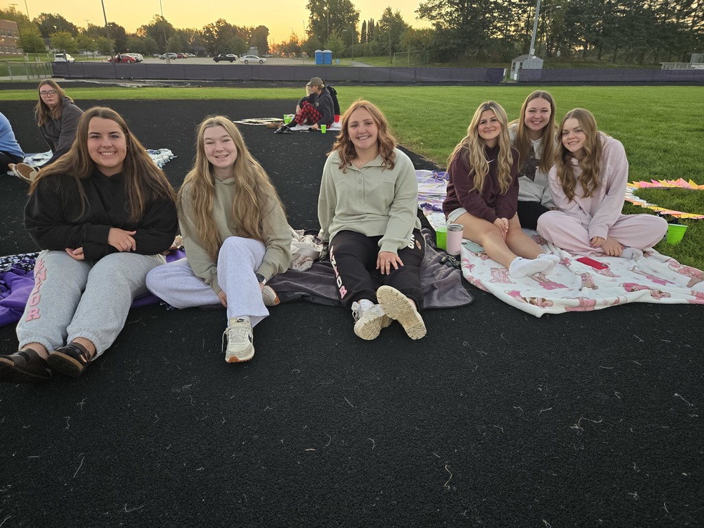 ☀️🌅 The Class of 2025 kicked off their last EHS Homecoming Week with Senior Sunrise this morning. At 6:45 a.m., they gathered on the football field with coffee, juice, and donuts to watch the sun rise together.  It was a simple but meaningful moment — a reminder of how far they’ve come and how quickly their time at EHS is flying by. Here’s to making the most of every memory in their senior year. 💜🖤 #PantherPride