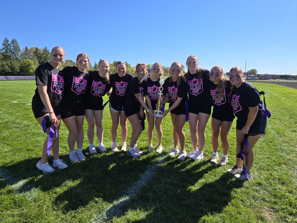 🏈💜 Sunday was a perfect afternoon at Fuller-Symes Field for the 2025 PowderPuff games! Our Seniors came away with the big win over the Juniors.  🥈 Juniors took 2nd place 🥉 Sophomores earned 3rd 🎉 Freshmen finished 4th  A huge thank you to Kayleen Jakes at Brush Strokes for designing the awesome team t-shirts! 👕  #PantherPride #PowderPuff2025