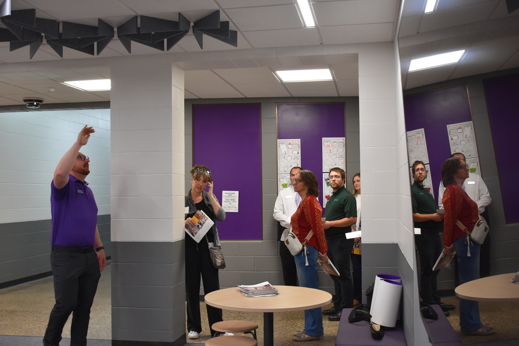 Last week we proudly held the Ribbon Cutting Ceremony for the renovations at Ellsworth Middle School and High School! 🏫✨ It’s amazing to see the project nearly complete—with just a few finishing touches left—and we couldn’t be more proud of how everything has turned out. These updates open the door to incredible new opportunities for our students! 💜🐾  A heartfelt thank you to everyone who helped make this project possible, including our school board members, administrators, staff, the Ellsworth Chamber ambassadors and members, community members, Kraus-Anderson, LHB, LHI, OEM, and the Village of Ellsworth. Your support and dedication to our schools and students make all the difference!  #PantherPride