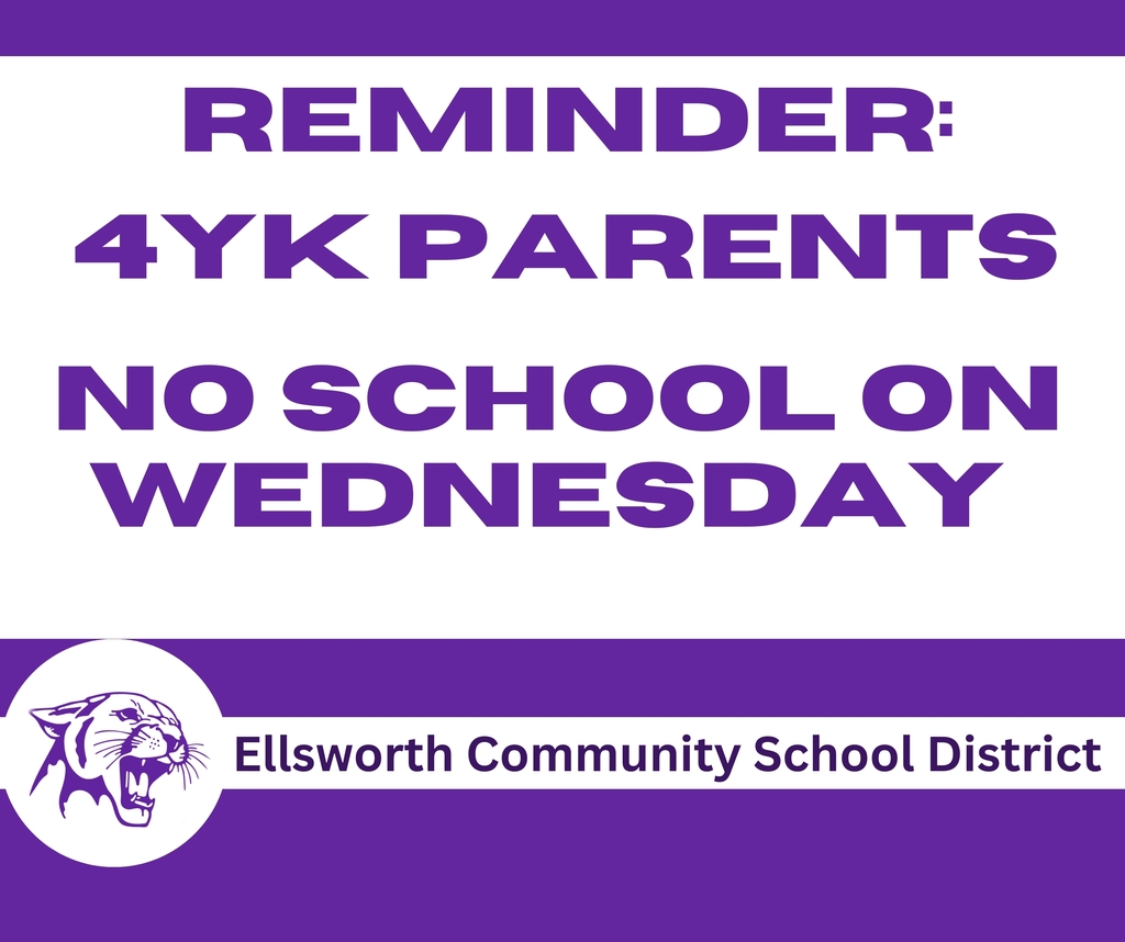 Wednesday, October 1: 4K STUDENTS ONLY - NO SCHOOL (Child Development Screening)
