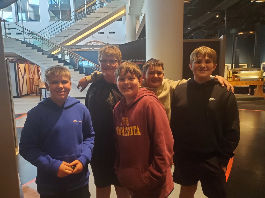 Our 7th graders were able to attend their annual field trip to the Minnesota Science Museum again this year — thanks to the generosity of the Ellsworth Middle School Parent Club! 💜  Students had a great time exploring, discovering, and learning through all the hands-on exhibits and experiences the museum has to offer. 🧪🔬  We’re so grateful for the continued support that helps make opportunities like this possible!