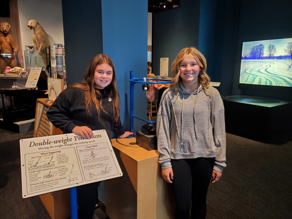 Our 7th graders were able to attend their annual field trip to the Minnesota Science Museum again this year — thanks to the generosity of the Ellsworth Middle School Parent Club! 💜  Students had a great time exploring, discovering, and learning through all the hands-on exhibits and experiences the museum has to offer. 🧪🔬  We’re so grateful for the continued support that helps make opportunities like this possible!