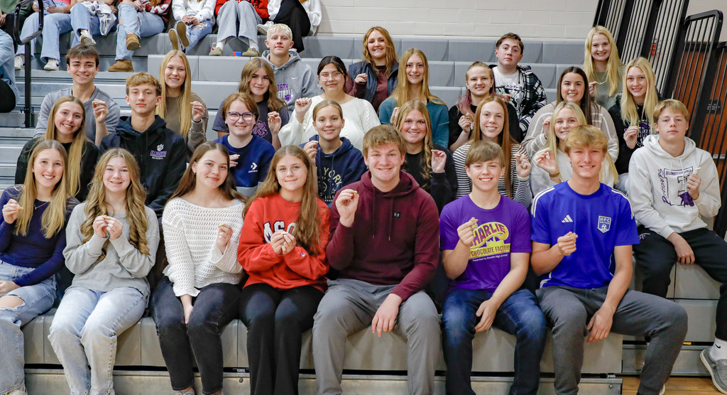 EHS Academic Awards Ceremony 🌟 We recently celebrated the academic accomplishments of our students at the Ellsworth High School Academic Awards Ceremony!  These students have shown incredible dedication to their studies and serve as great examples of Panther Pride. Congratulations to all of our honorees—including Mateo Cordes and Hannah Carpenter, who were inadvertently left off the original recipient list during the ceremony.  We’re proud of each of you for your hard work and commitment to learning! 💜🐾